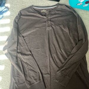 Outdoor Life Brown Long Sleeve Tee